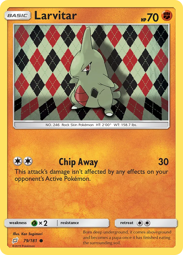 Larvitar — SM - Team Up — Pokémon