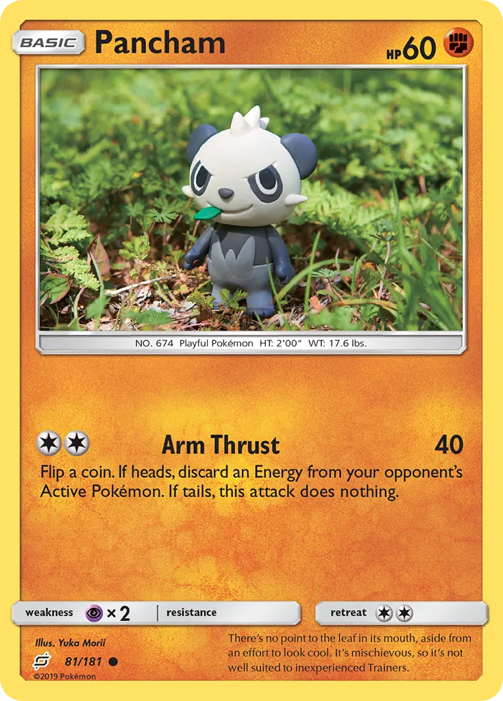 Pancham — SM - Team Up — Pokémon