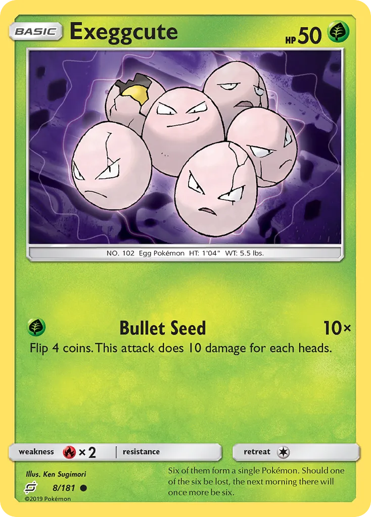 Exeggcute — SM - Team Up — Pokémon