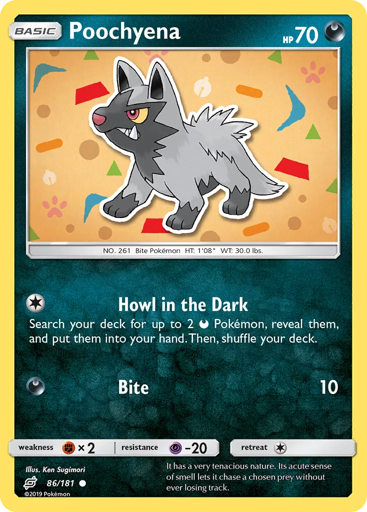 Poochyena — SM - Team Up — Pokémon
