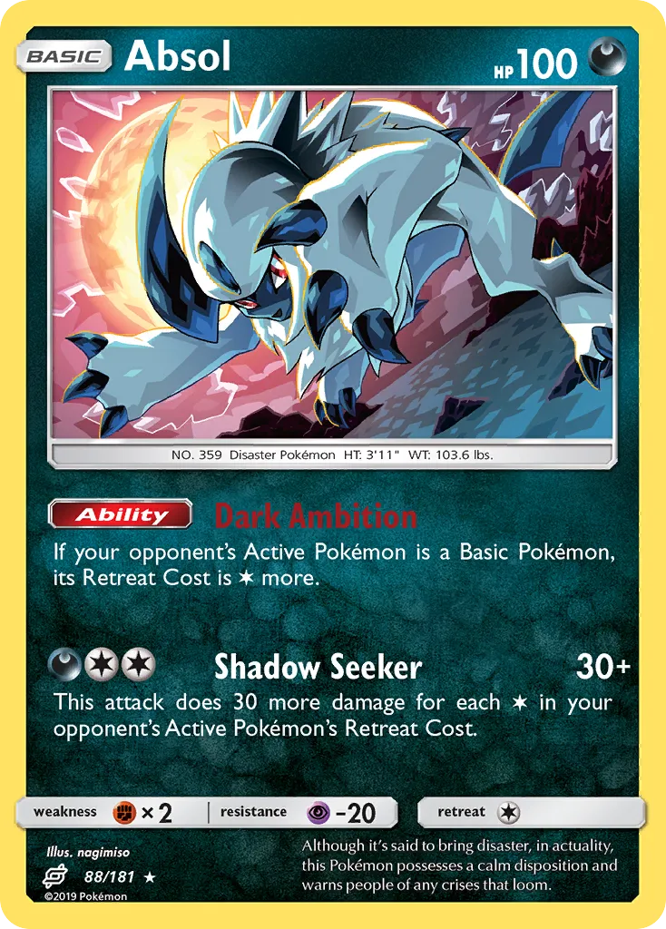 Absol — SM - Team Up — Pokemon