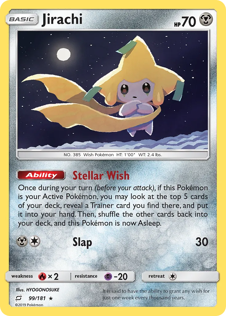 Jirachi — SM - Team Up — Pokemon