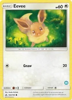 Eevee — SM Trainer Kit: Alolan Sandslash & Alolan Ninetales — Pokémon