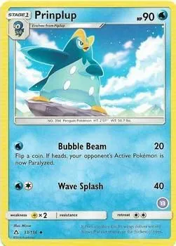 Prinplup — SM Trainer Kit: Alolan Sandslash & Alolan Ninetales — Pokemon