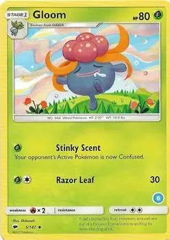Gloom — SM Trainer Kit: Alolan Sandslash & Alolan Ninetales — Pokémon