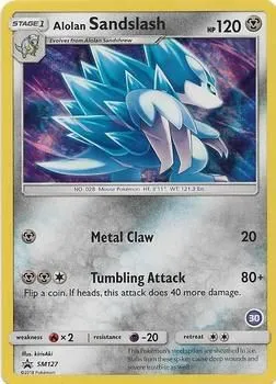 Alolan Sandslash — SM Trainer Kit: Alolan Sandslash & Alolan Ninetales — Pokémon