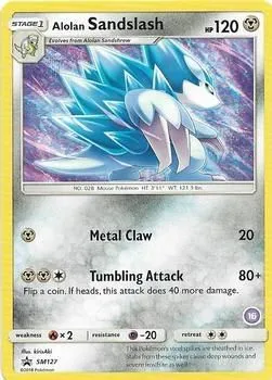 Alolan Sandslash — SM Trainer Kit: Alolan Sandslash & Alolan Ninetales — Pokémon