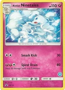 Alolan Ninetales — SM Trainer Kit: Alolan Sandslash & Alolan Ninetales — Pokemon