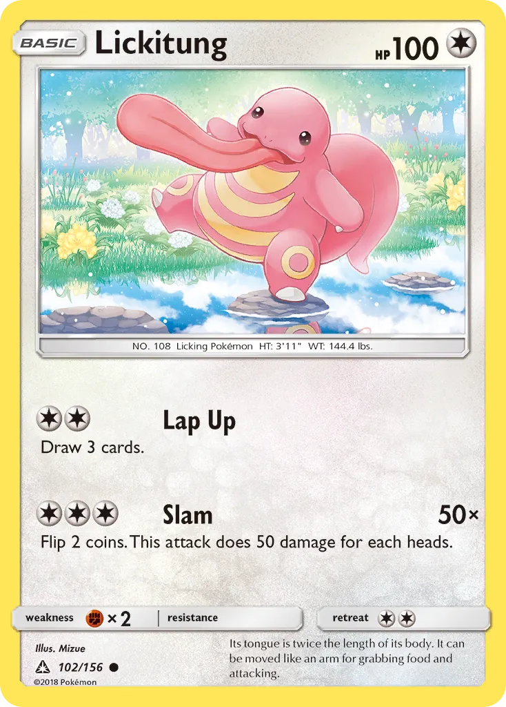 Lickitung — SM - Ultra Prism — Pokémon