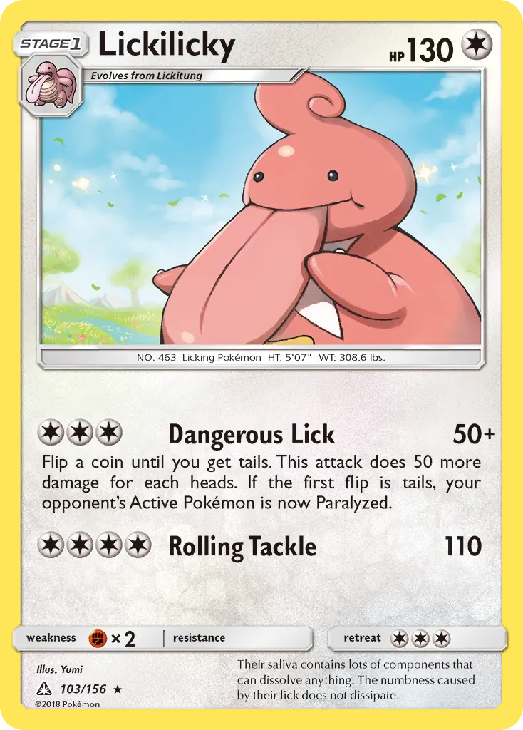 Lickilicky — SM - Ultra Prism — Pokemon