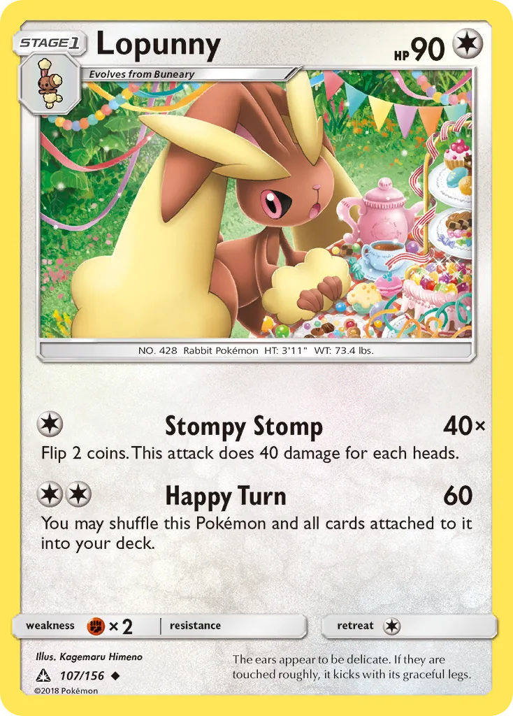 Lopunny — SM - Ultra Prism — Pokemon