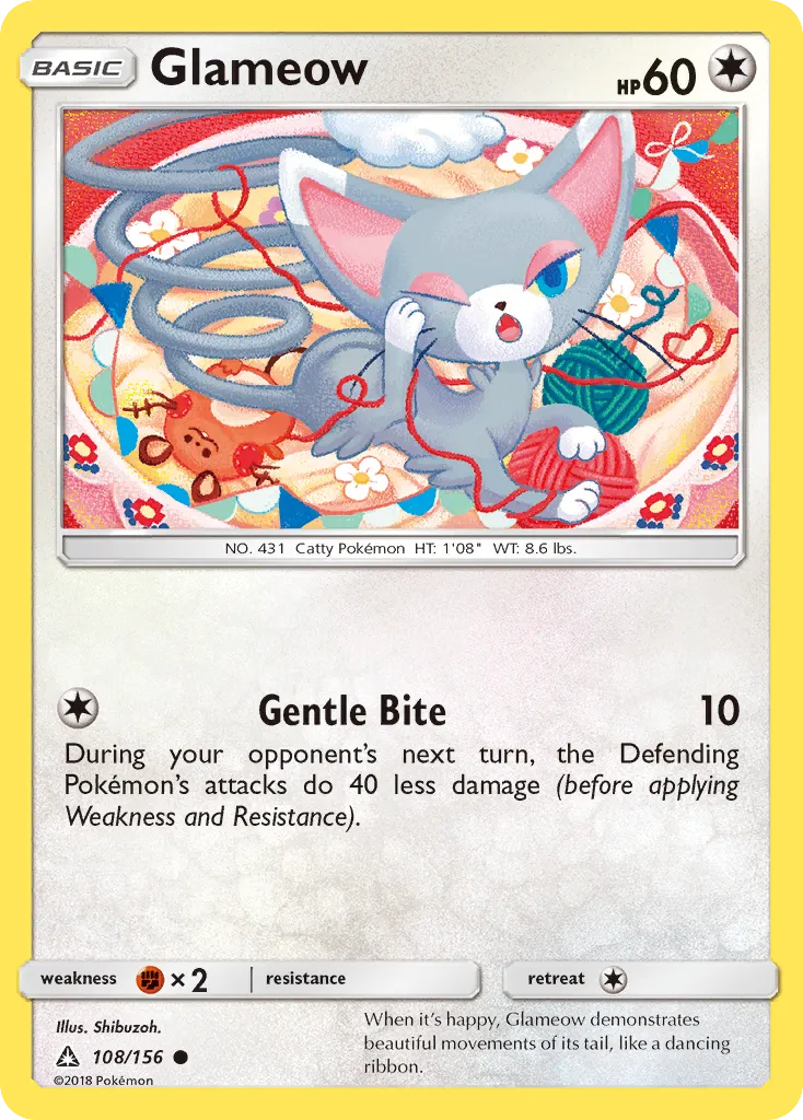 Glameow — SM - Ultra Prism — Pokemon