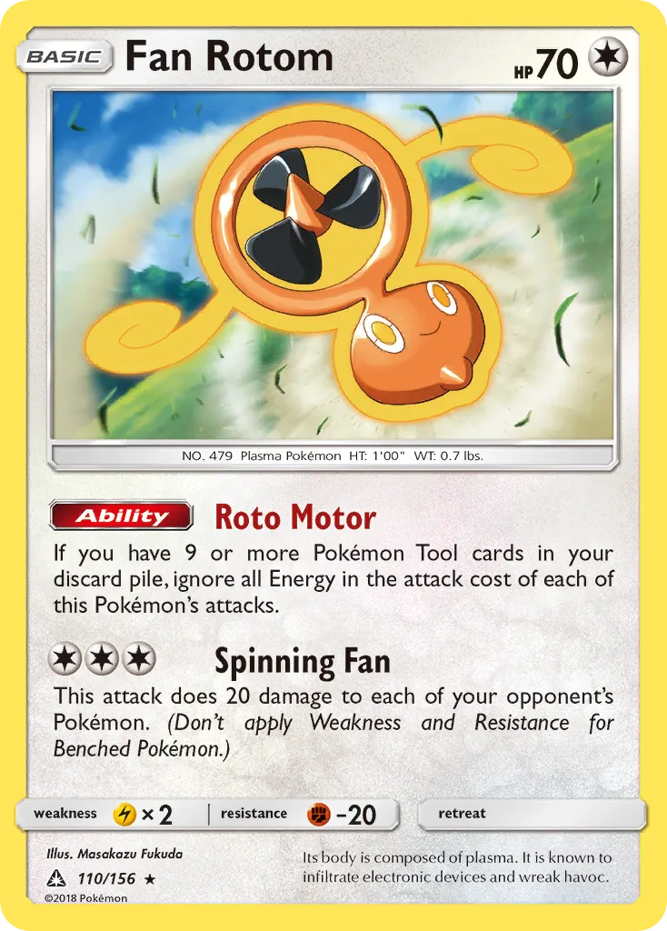 Fan Rotom — SM - Ultra Prism — Pokemon
