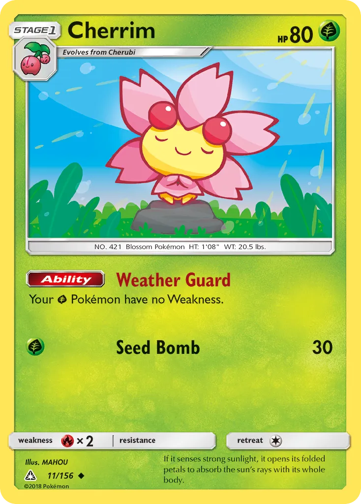 Cherrim — SM - Ultra Prism — Pokemon
