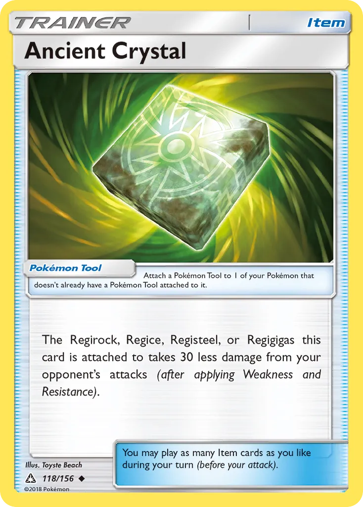 Cristal Antique — SM - Ultra Prism — Pokemon