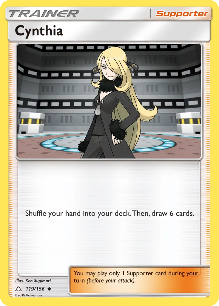 Cynthia — SM - Ultra Prism — Pokémon