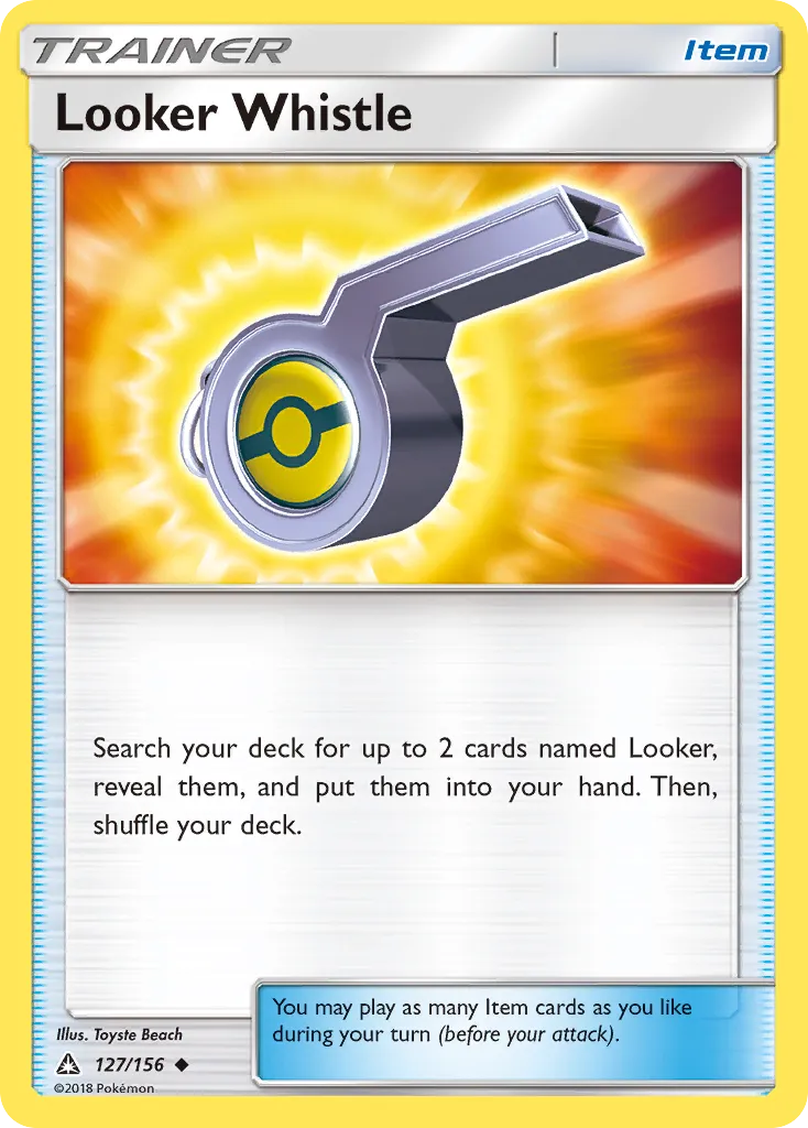 Looker Whistle — SM - Ultra Prism — Pokemon