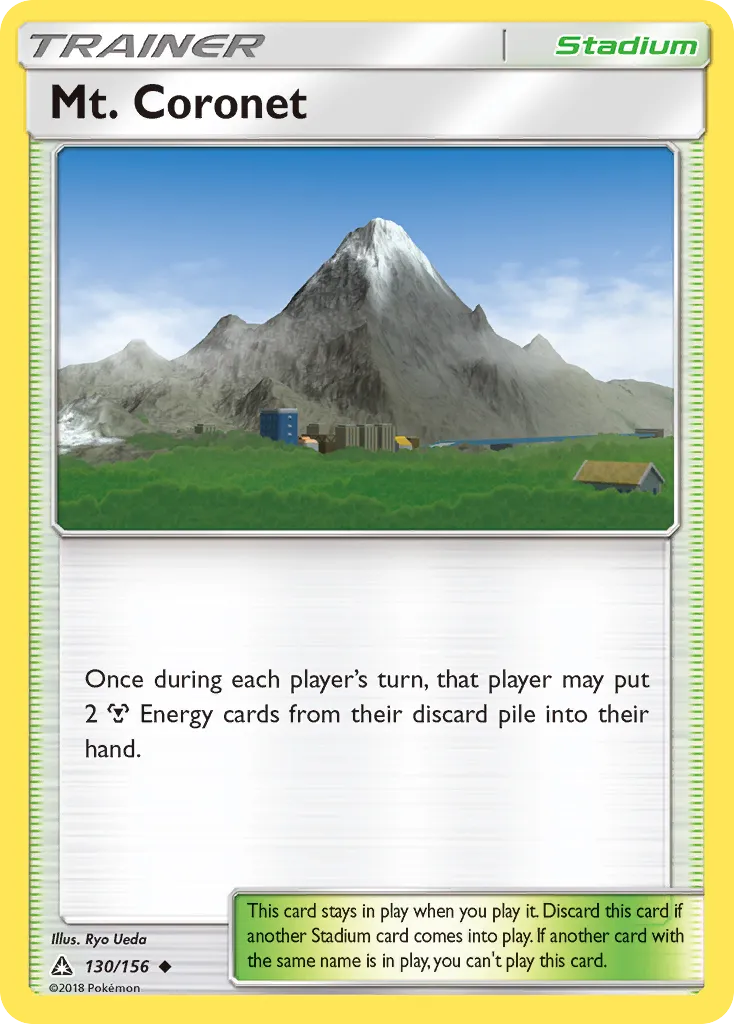 Mont Couronné — SM - Ultra Prism — Pokémon