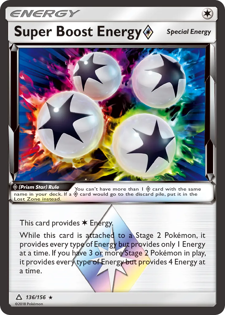 Super Boost Energy Prism Star — SM - Ultra Prism — Pokemon