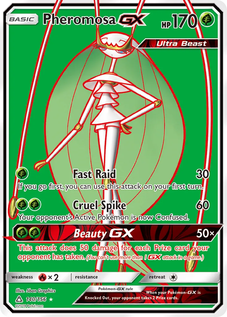 Pheromosa GX — SM - Ultra Prism — Pokémon
