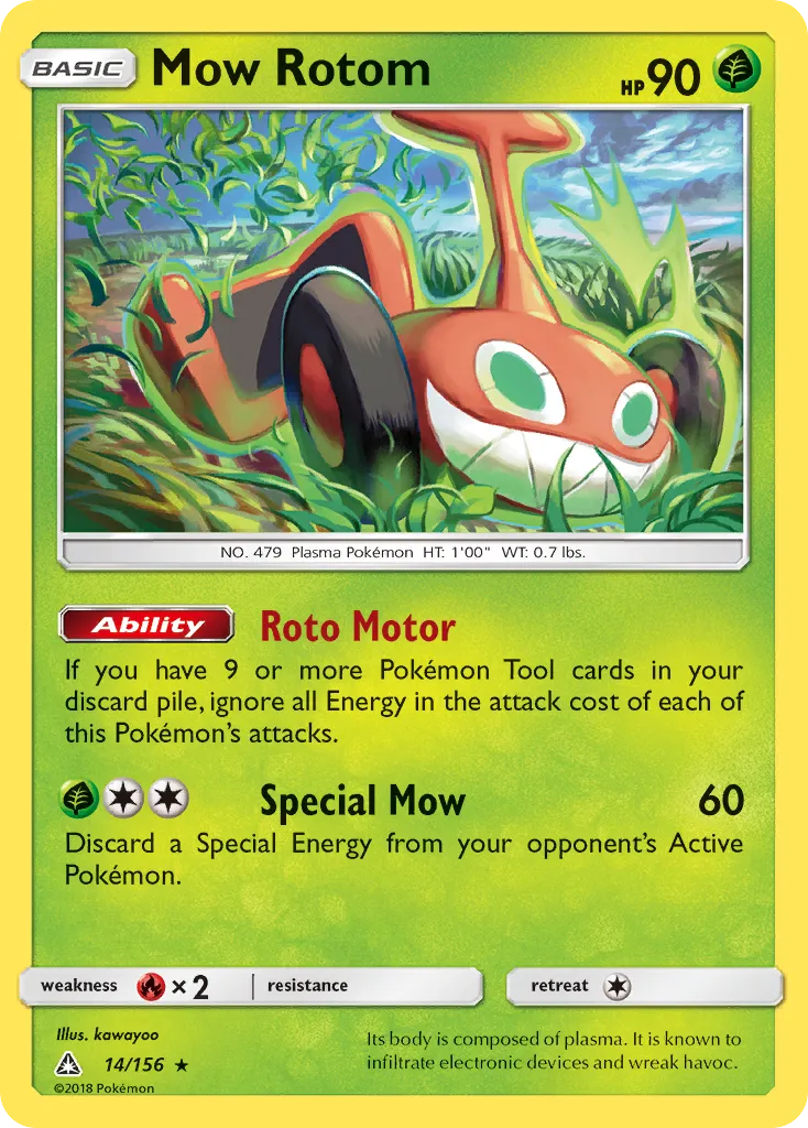 Mow Rotom — SM - Ultra Prism — Pokemon