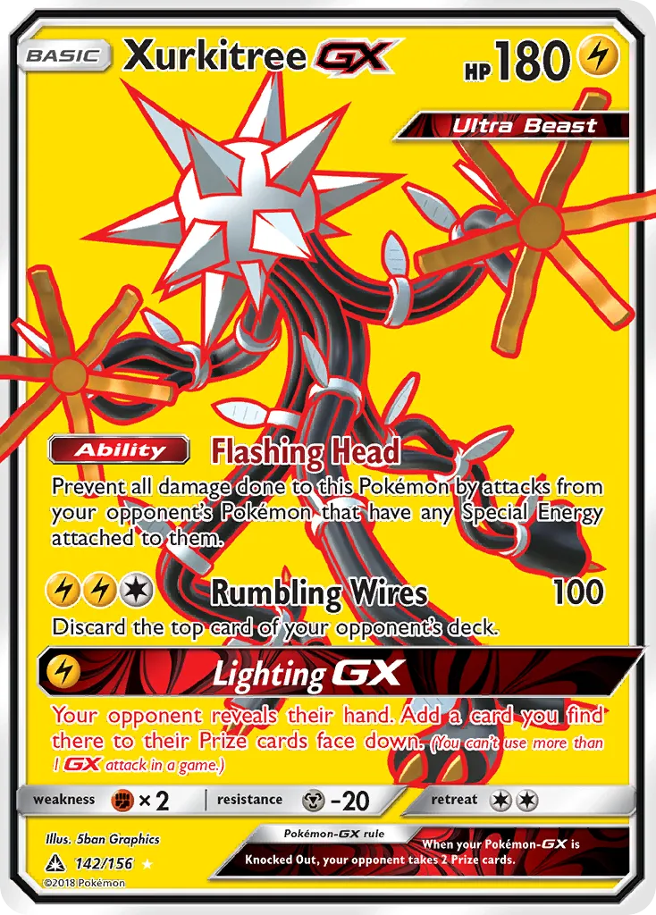Xurkitree GX — SM - Ultra Prism — Pokémon