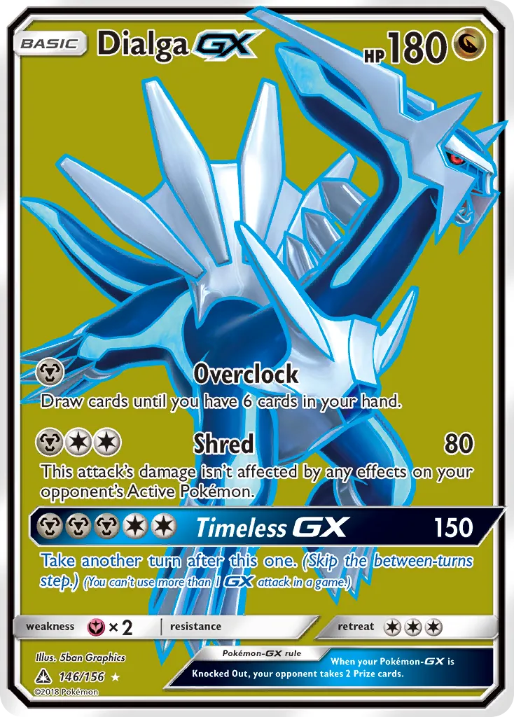 Dialga GX — SM - Ultra Prism — Pokémon