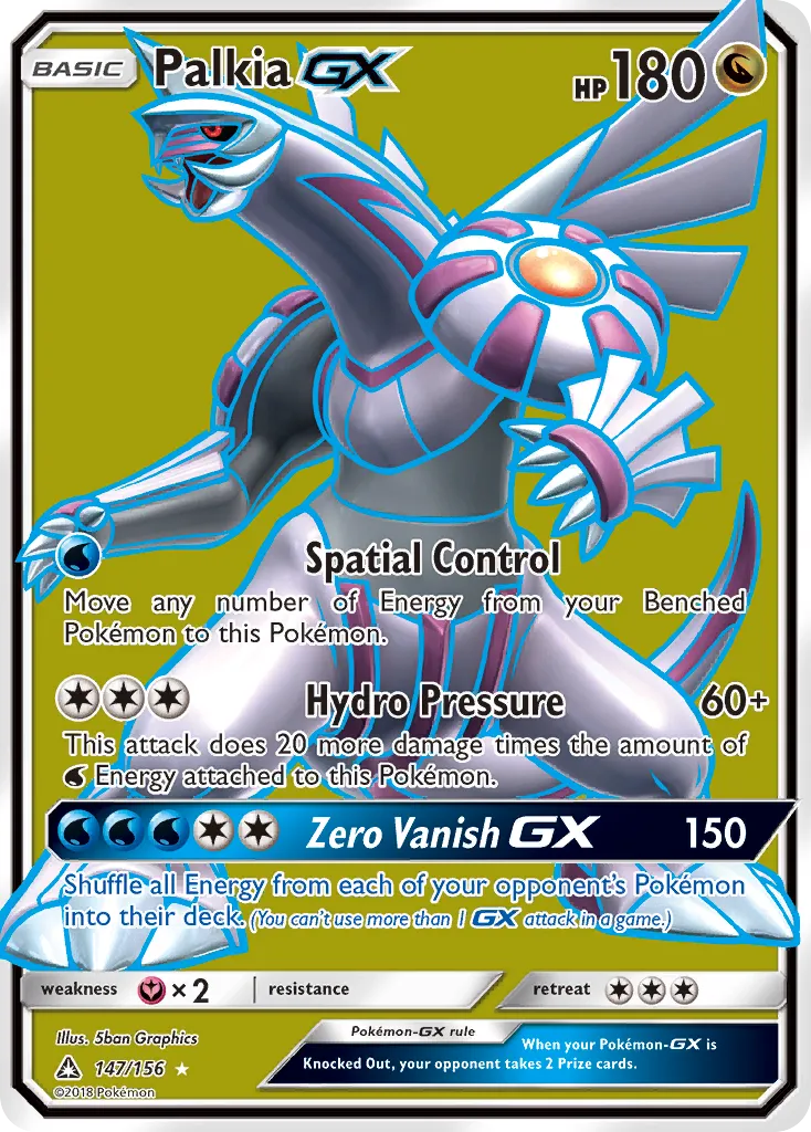 Palkia GX — SM - Ultra Prism — Pokemon