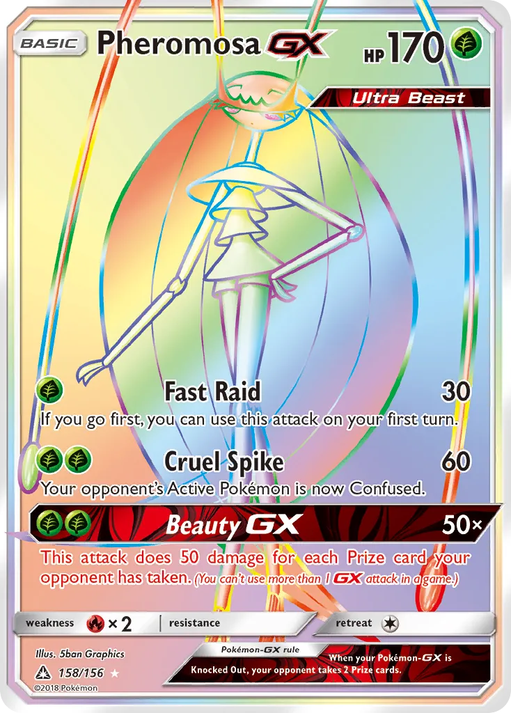 Pheromosa GX — SM - Ultra Prism — Pokemon