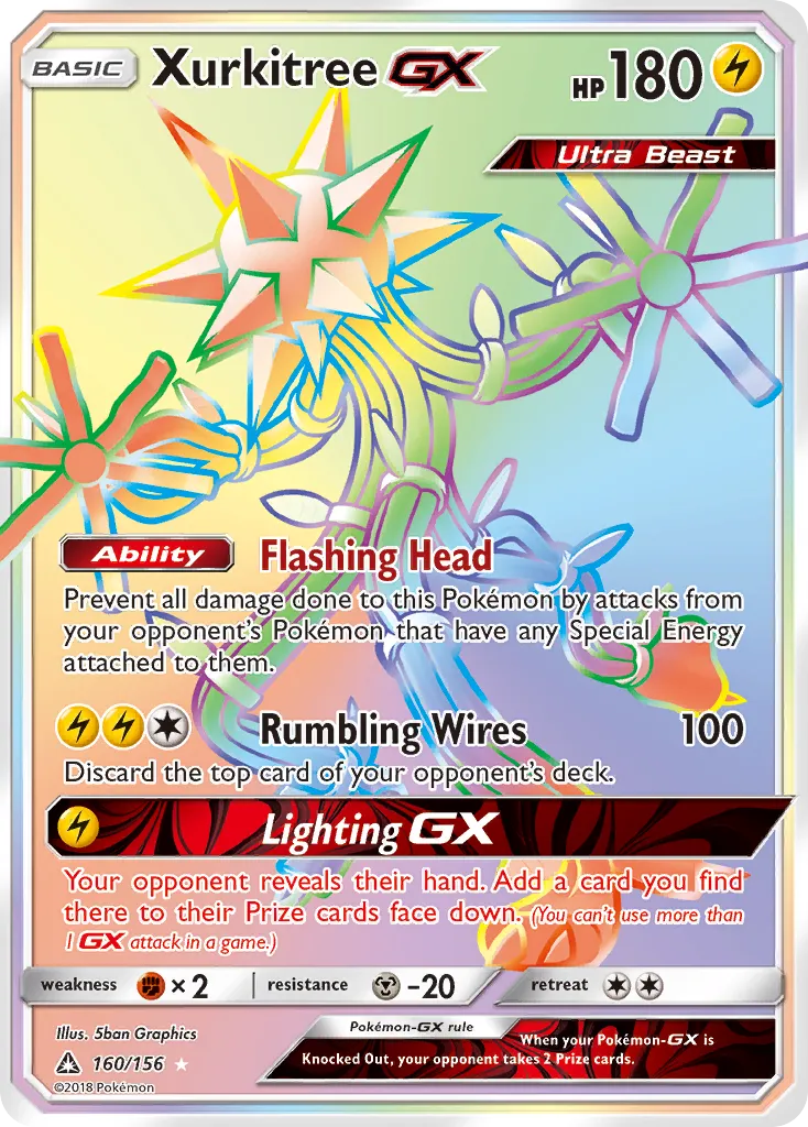 Xurkitree GX — SM - Ultra Prism — Pokemon