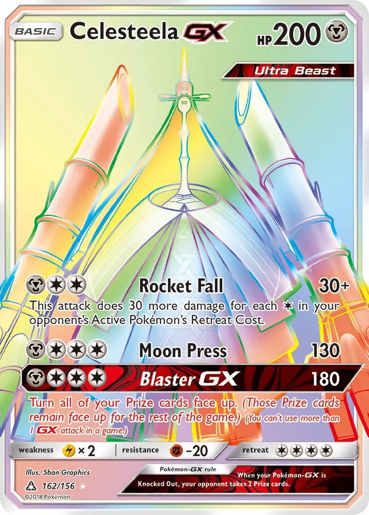 Celesteela GX — SM - Ultra Prism — Pokemon