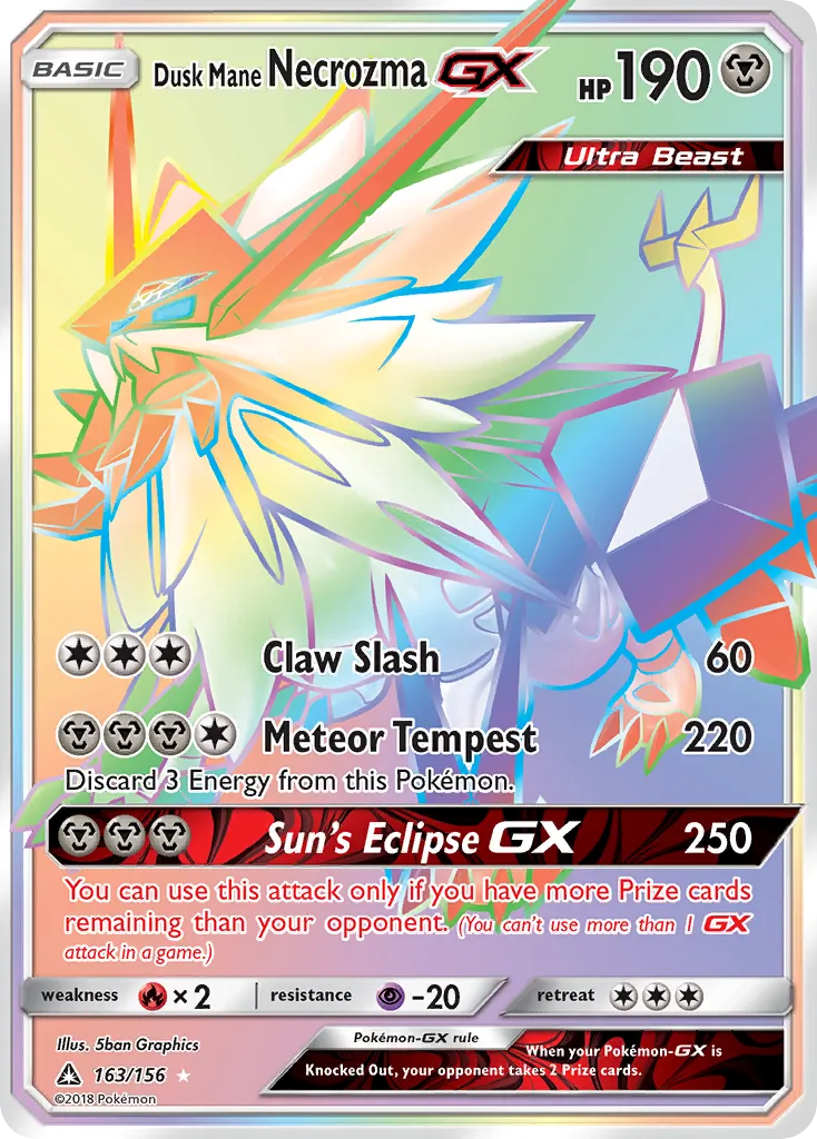 Dusk Mane Necrozma GX