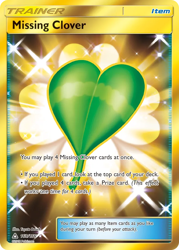 Missing Clover — SM - Ultra Prism — Pokémon