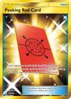 Product image for Peeking Red Card