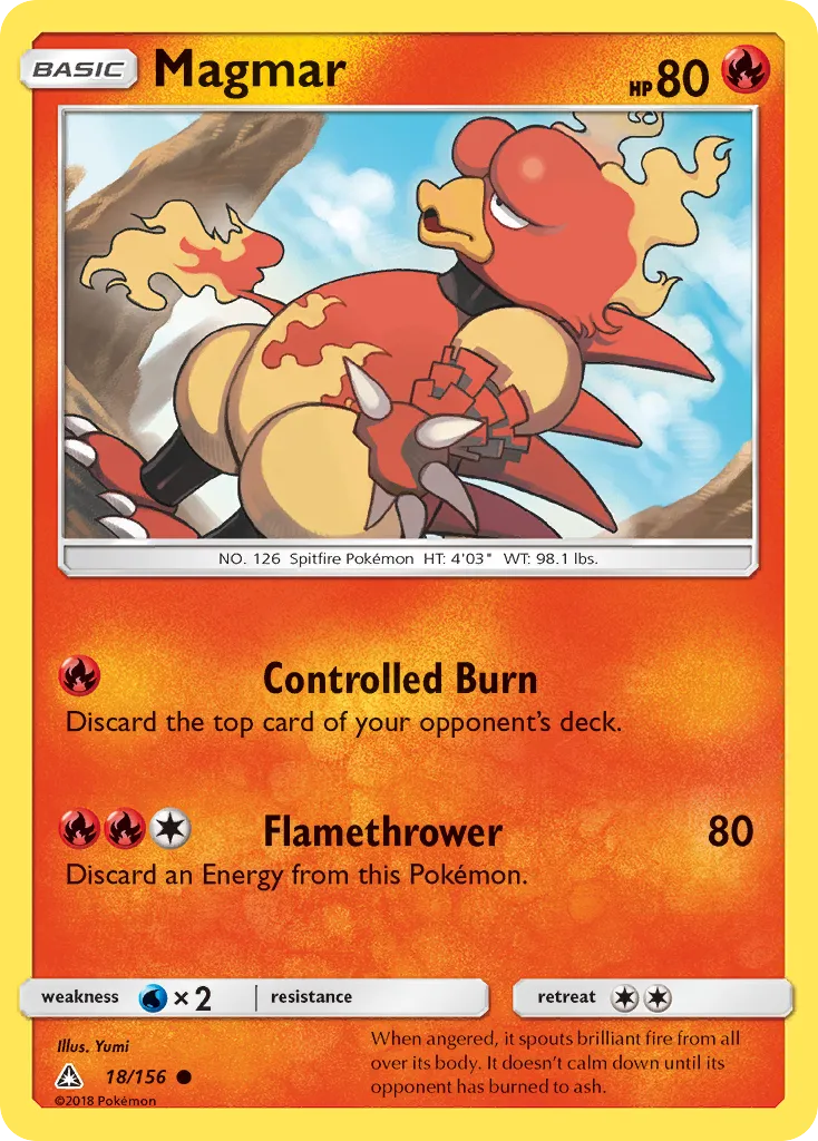 Magmar — SM - Ultra Prism — Pokemon
