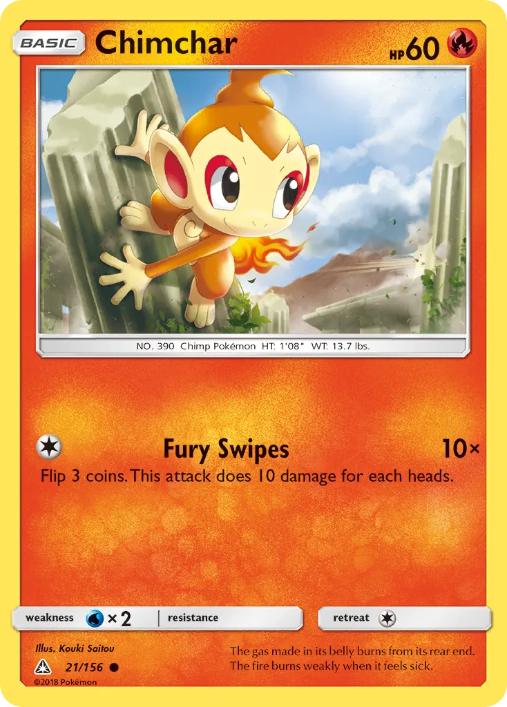 Chimchar — SM - Ultra Prism — Pokémon