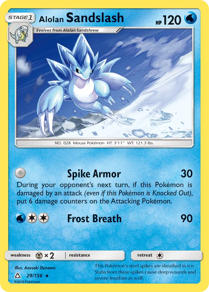 Alolan Sandslash — SM - Ultra Prism — Pokemon