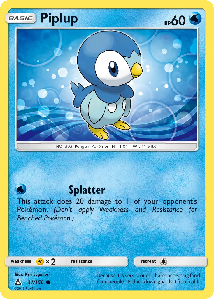 Tiplouf — SM - Ultra Prism — Pokemon