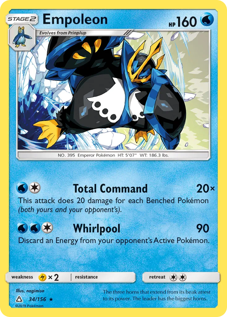 Empoleon — SM - Ultra Prism — Pokémon
