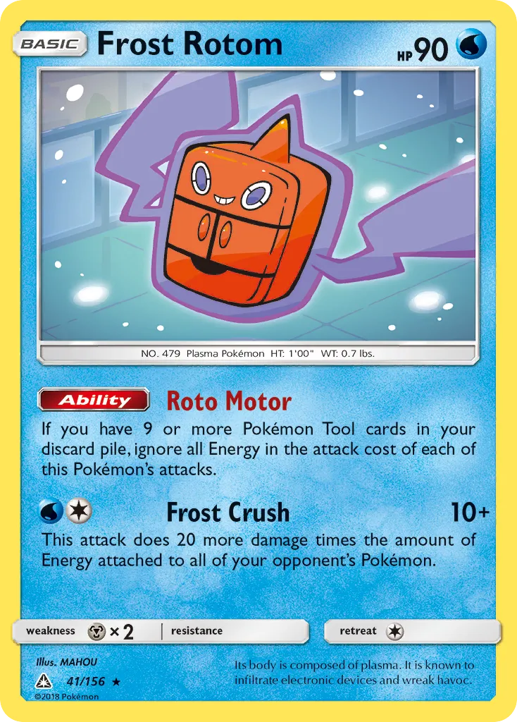 Frost Rotom — SM - Ultra Prism — Pokemon