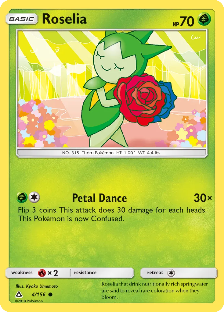 Roselia — SM - Ultra Prism — Pokémon