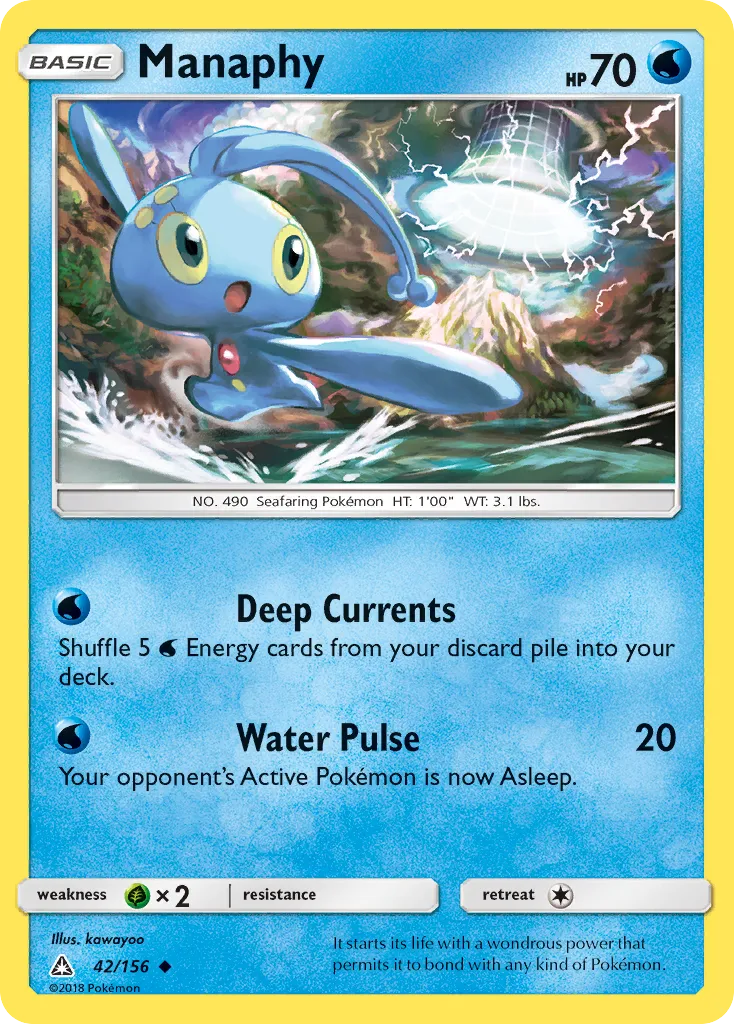 Manaphy — SM - Ultra Prism — Pokémon
