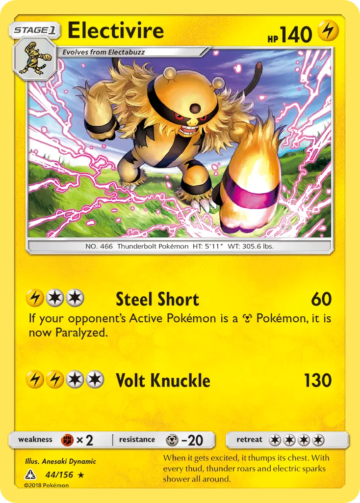 Electivire — SM - Ultra Prism — Pokemon