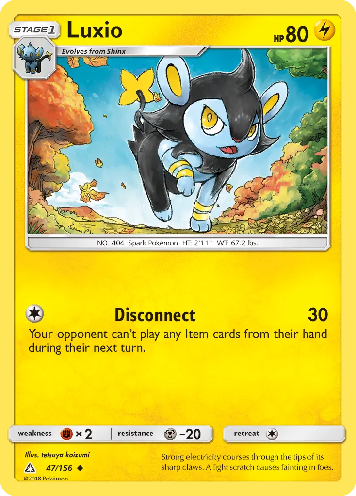 Luxio — SM - Ultra Prism — Pokémon