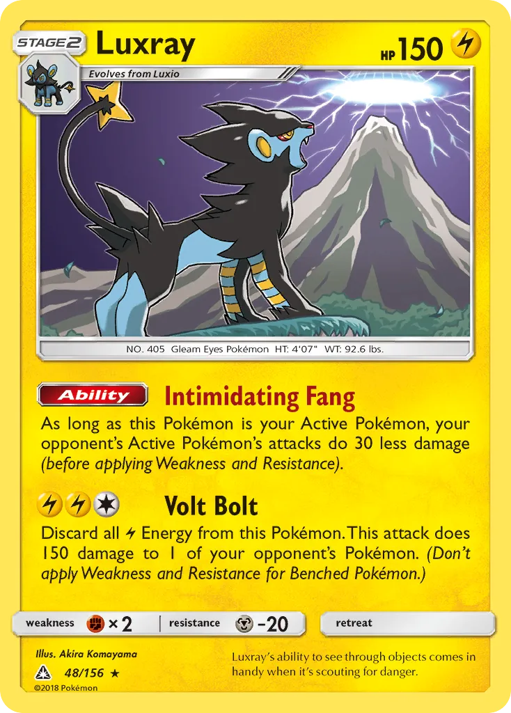 Luxray — SM - Ultra Prism — Pokemon