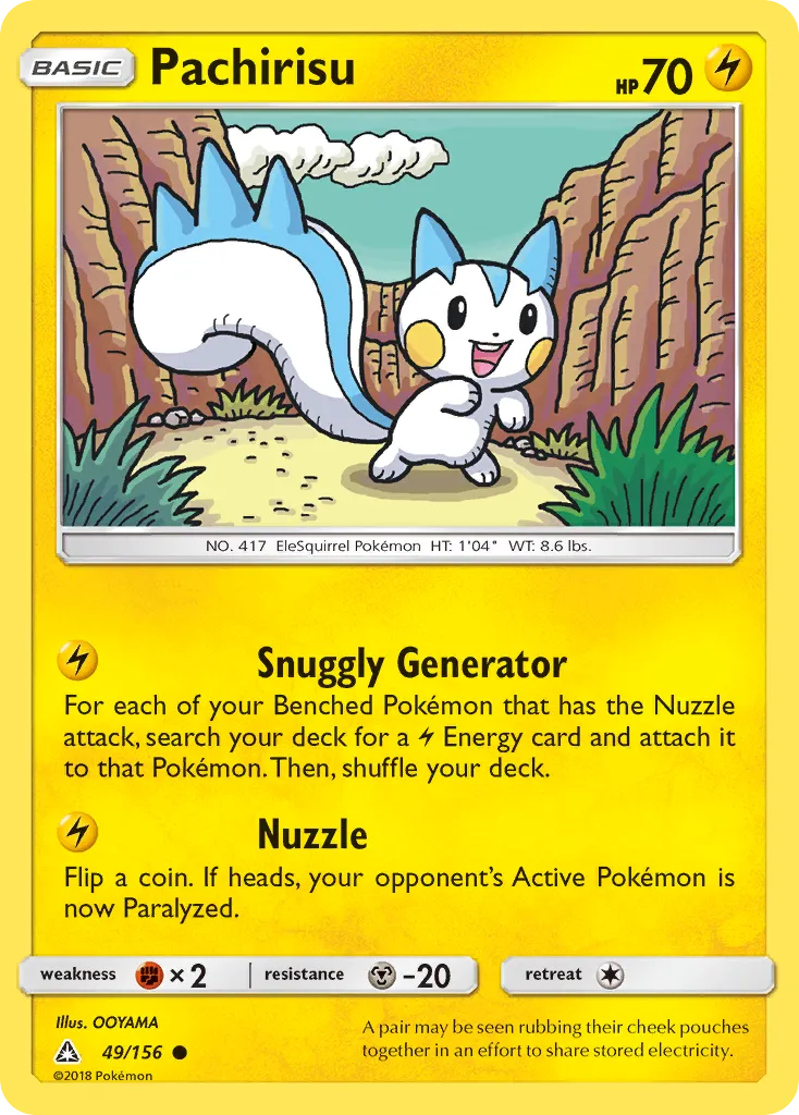 Pachirisu — SM - Ultra Prism — Pokemon