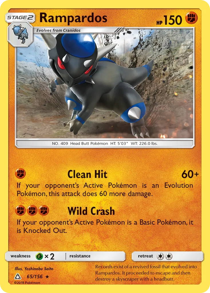 Rampardos — SM - Ultra Prism — Pokémon