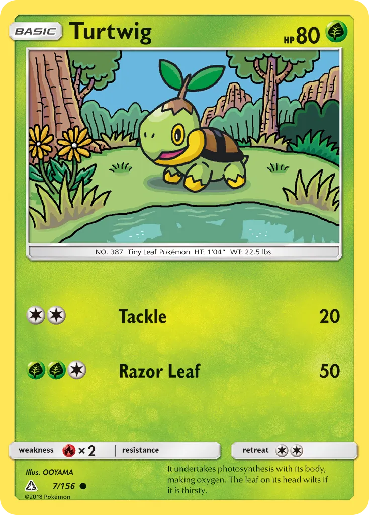 Turtwig — SM - Ultra Prism — Pokemon