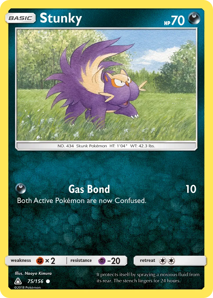 Stunky — SM - Ultra Prism — Pokémon