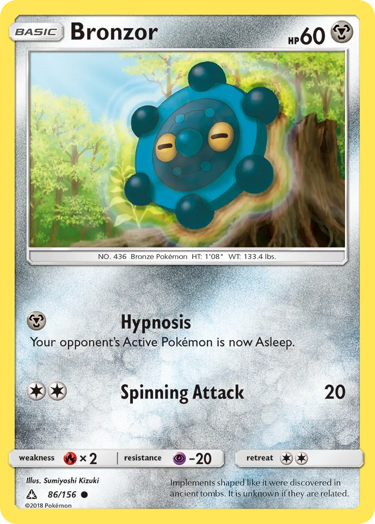 Bronzor — SM - Ultra Prism — Pokemon